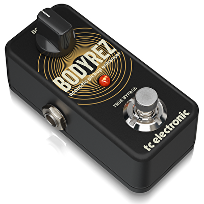 TC Electronic BODYREZ ACOUSTIC PICKUP ENHANCER Ultra-Compact Acoustic Guitar Pedal